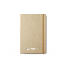 A5 notebook with soft PU cover